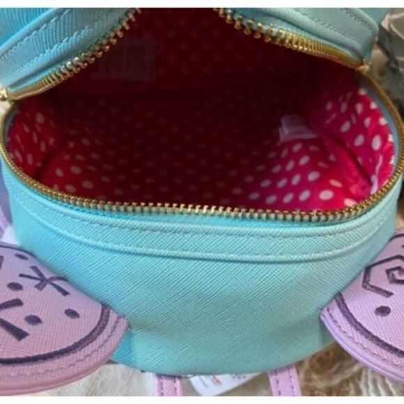 Loungefly Minnie Mouse Main Attraction Mad  Hatter Mini Backpack Disney NEW main image 10